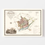 map of Monmouth Engl