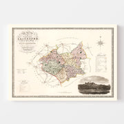 map of Leicester Eng
