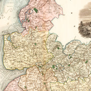 old Map of the count