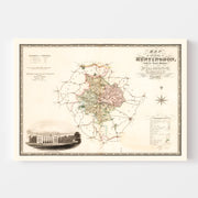map of Huntingdon En