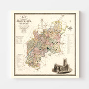map of Gloucester En