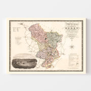 map of Derby England