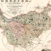 old Map of the count