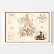 map of Cambridge Eng
