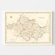 map of Tyrone County