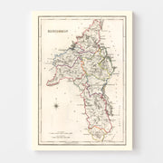 map of Roscommon Cou