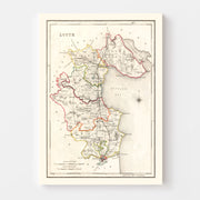 map of Louth County 