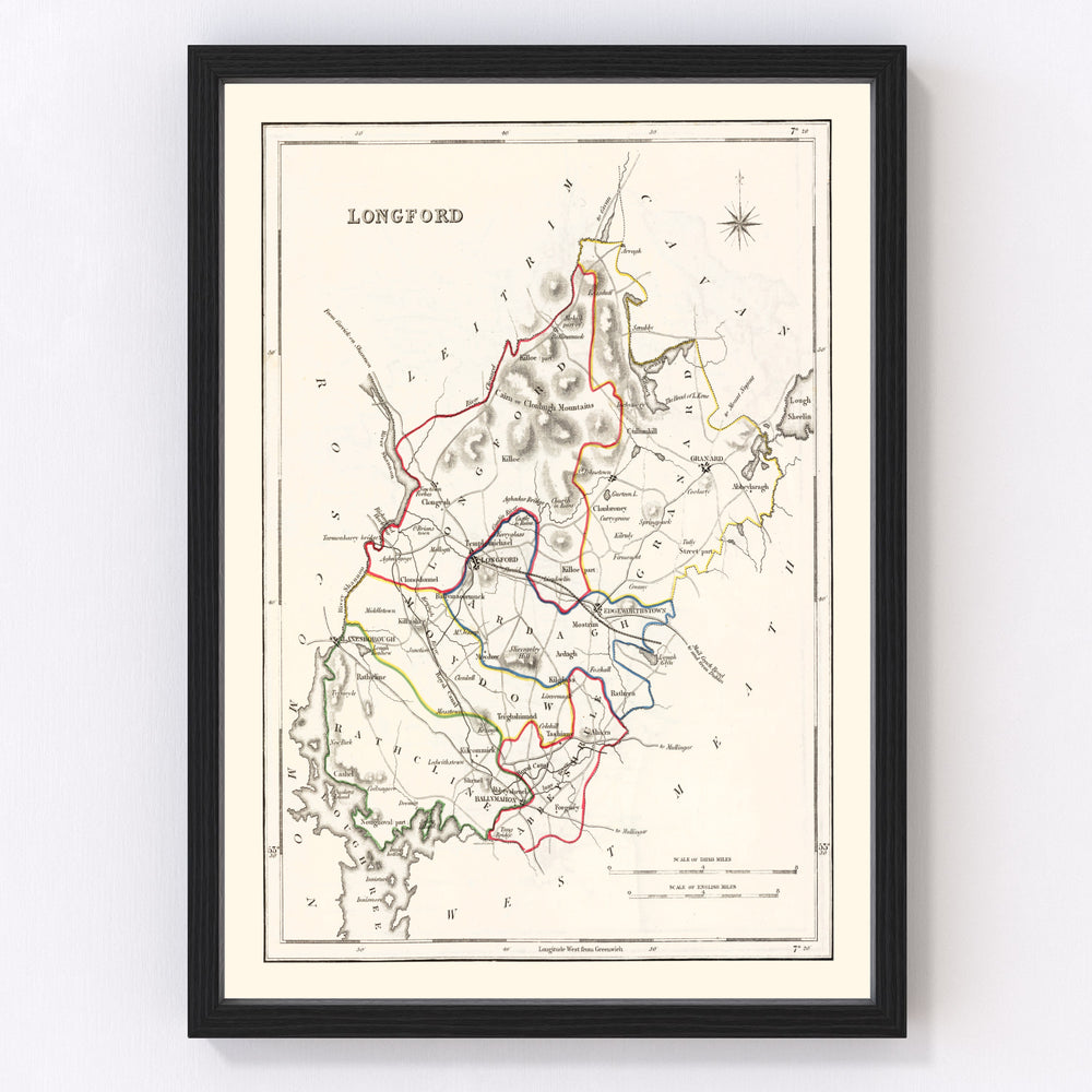 map of Longford Coun