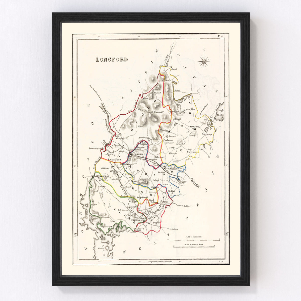 map of Longford Coun