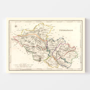 map of Fermanagh Cou