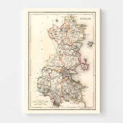 map of Dublin County