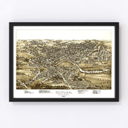 Butler Vintage Map 1896