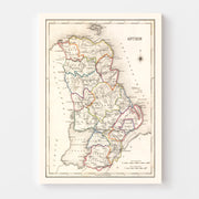 map of Antrim County