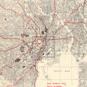 old Tokyo map
