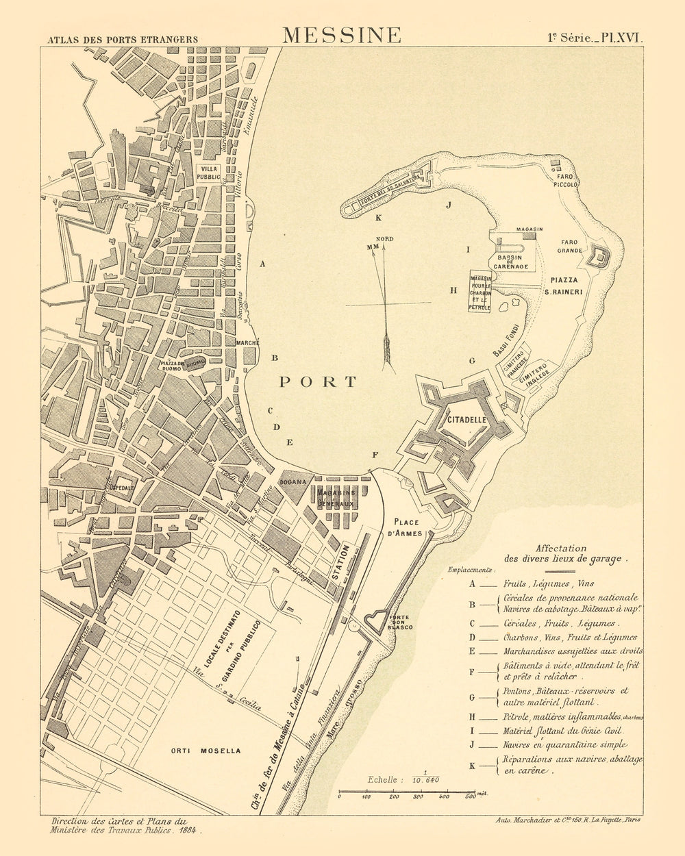 Vintage Map of Mesen, Belgium 1884 print style example