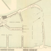 old Barcelona map