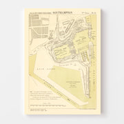 map of Southampton