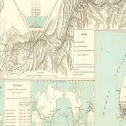 old Panama Canal map