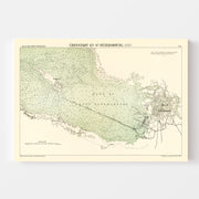 map of Saint Petersb