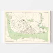 map of Yangon