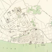 old Yangon map