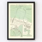 Chennai Vintage Map 1884