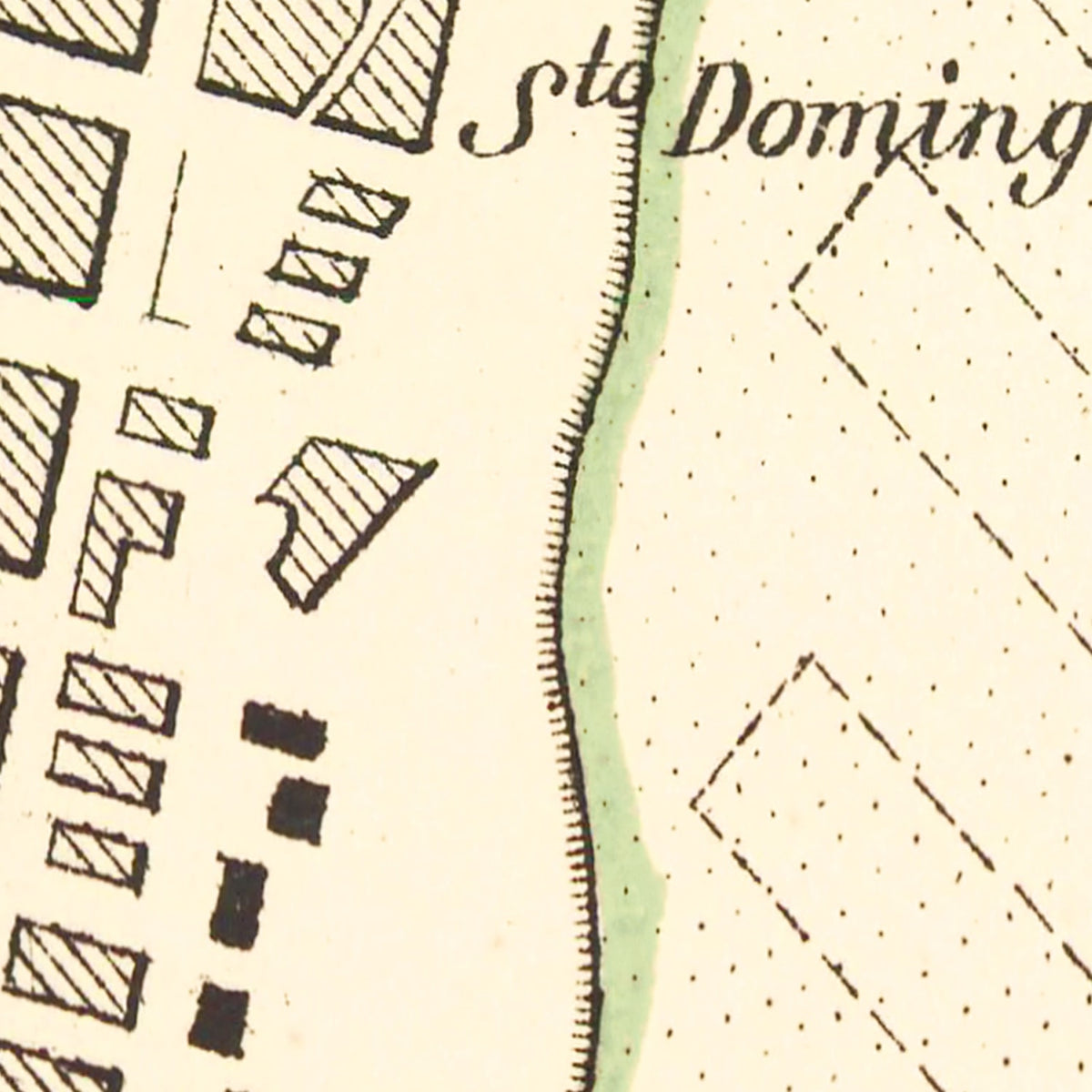 Restored historic details from the 1884 city map of Buenos Aires