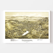 map of Canonsburg
