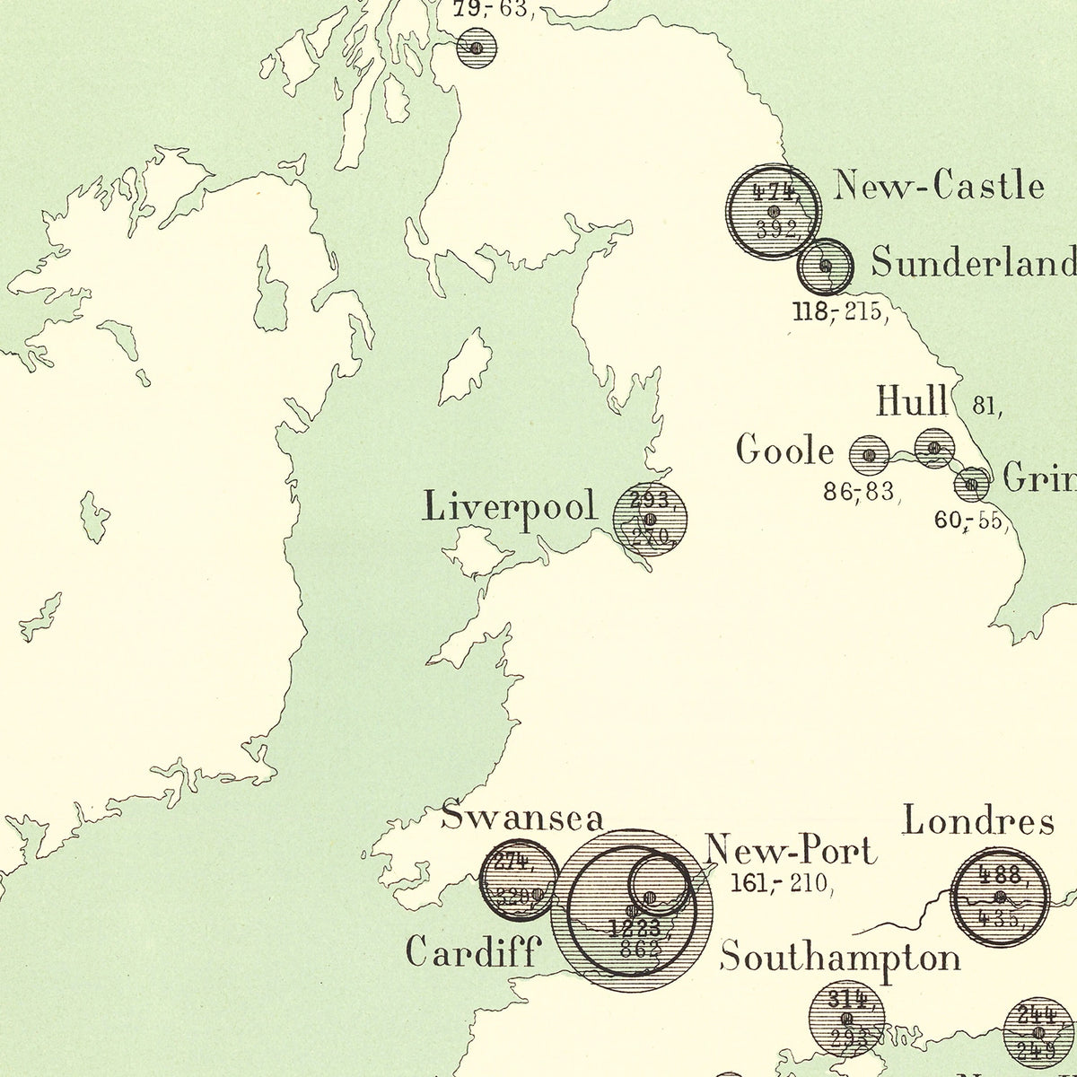 Restored historic details from the 1886 region map of County