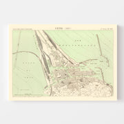 map of Sète