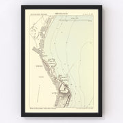 Odesa Vintage Map 1874
