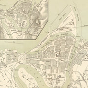 old Trondheim map