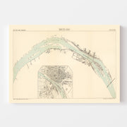map of Rouen
