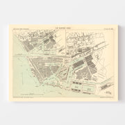 map of Le Havre