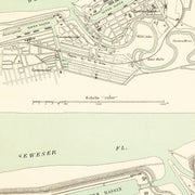 old Bremerhaven map