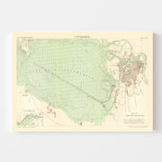 map of Saint Petersb