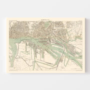 map of Hamburg