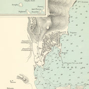 old Syros Island map