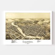map of Clearfield
