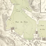 old Piraeus map