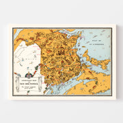map of New Brunswick