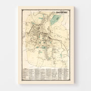 map of Danbury