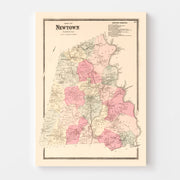 map of Newtown
