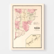 map of Somers