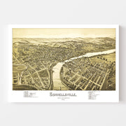 map of Connellsville