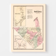 map of Newcastle