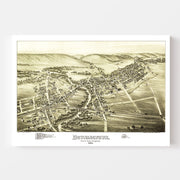 map of Downington