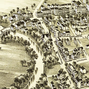 old Downington map