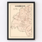 Millcreek Vintage Map 1877