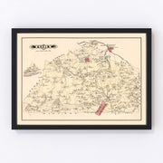 Tory Vintage Map 1877